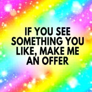 Don't be shy 😉